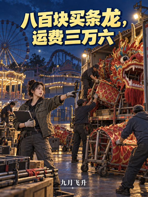 八百块买条龙，运费三万六封面